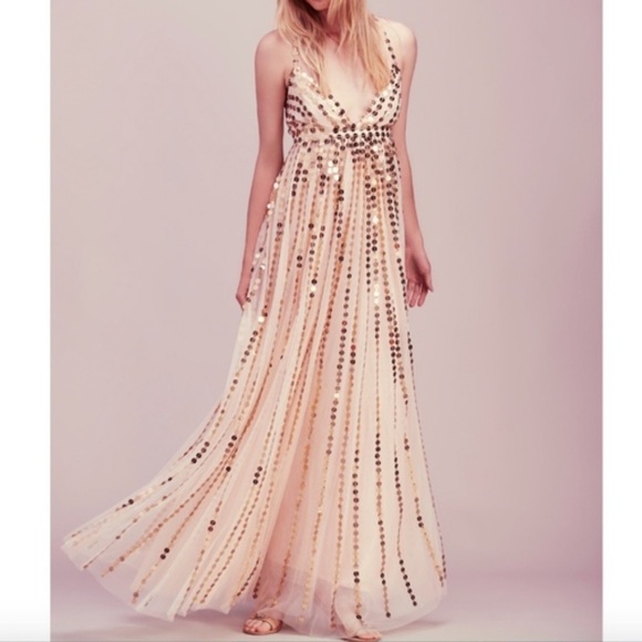 Free People Only In My Dreams Maxi Dress New size 2 - Picture 1 of 12
